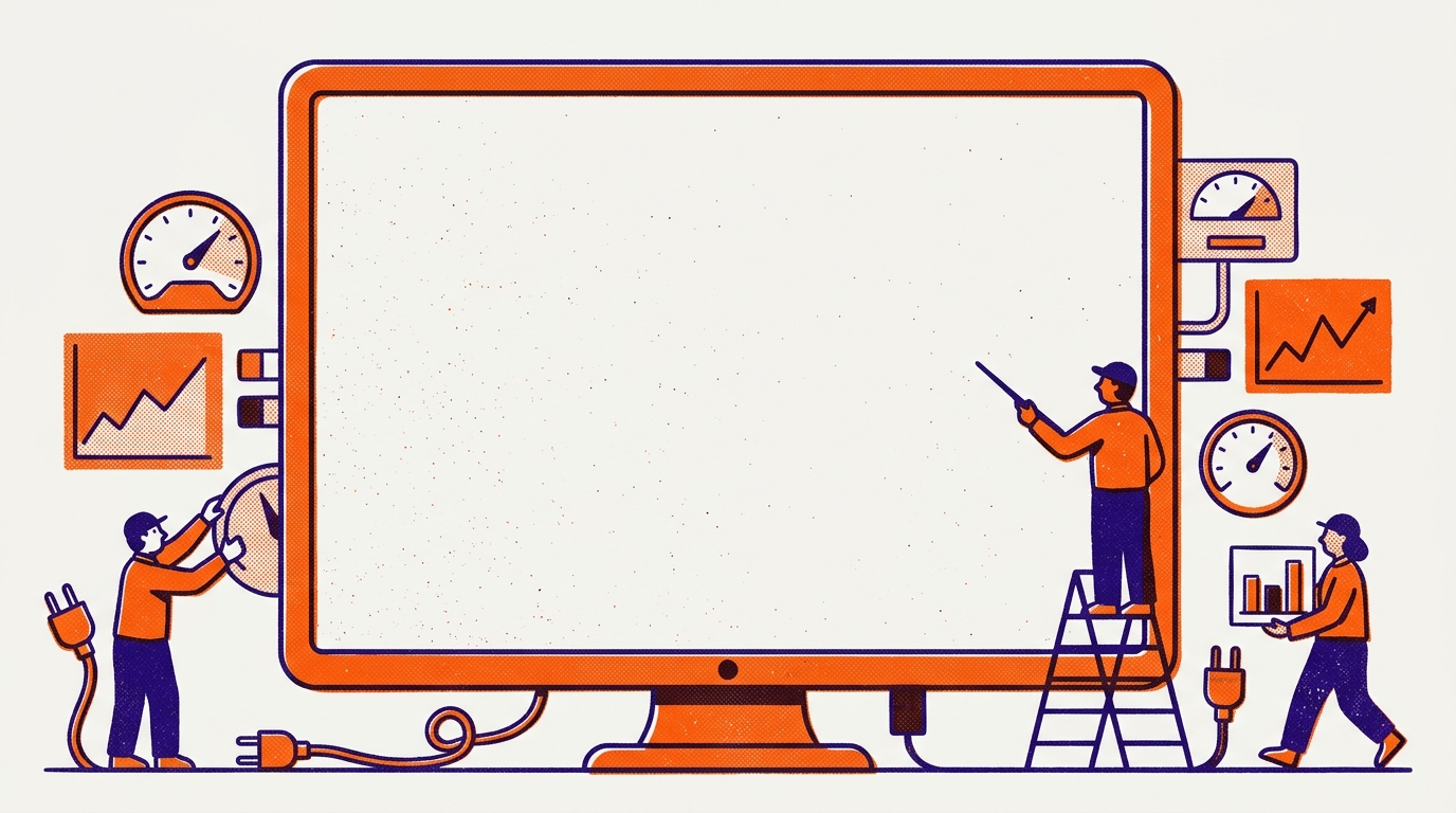 mastering ga4 risograph illustration
