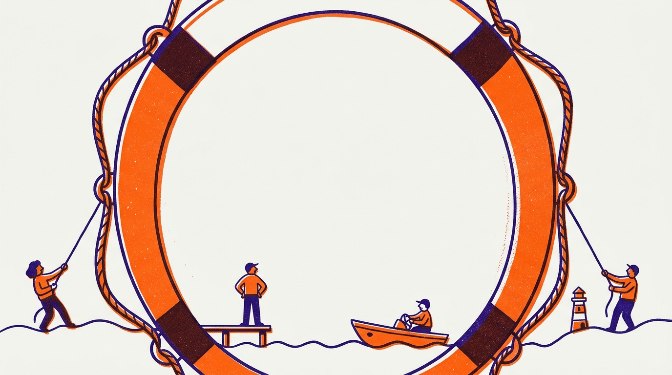 an illustration to depict how risk is reduced by the marketing department in business
