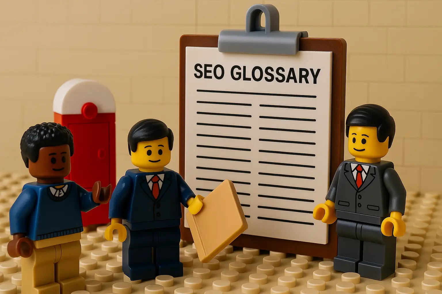 seo glossary lego graphic
